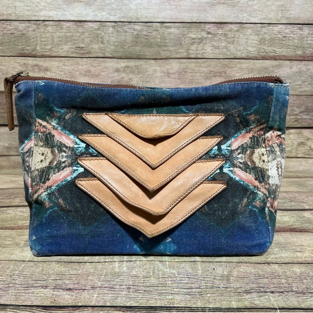 Collina Strada Canvas Clutch Bag